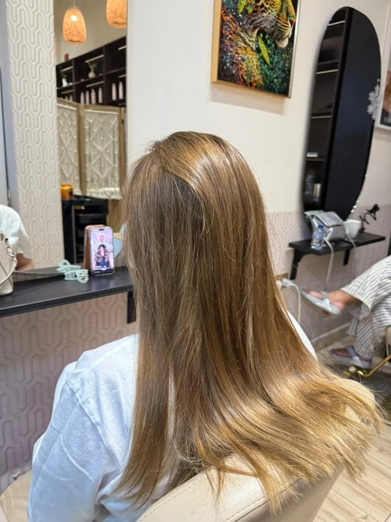 Salon work at Incoco Style