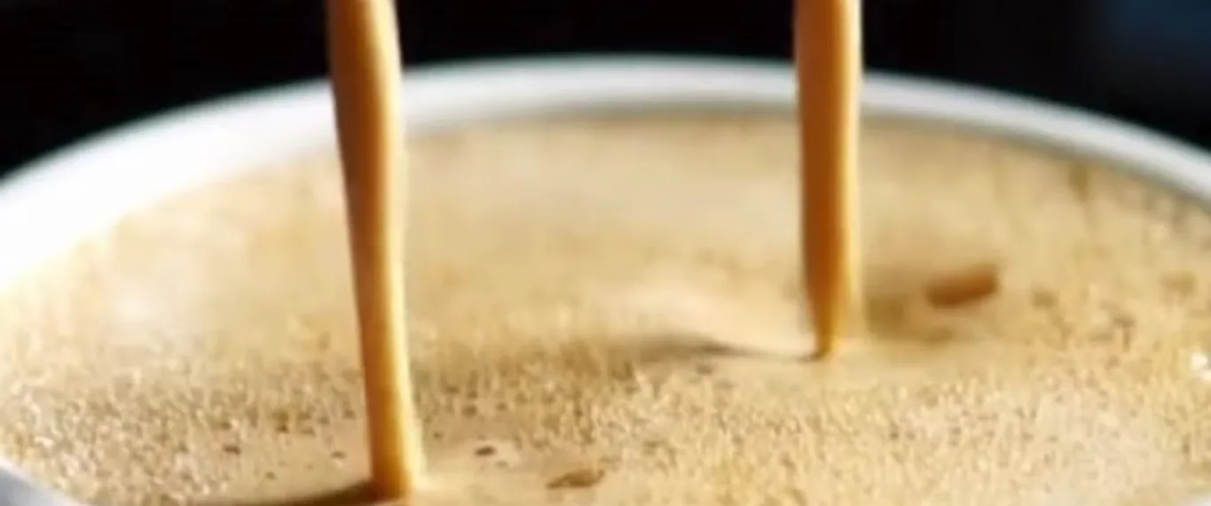 Close-up of coffee being poured