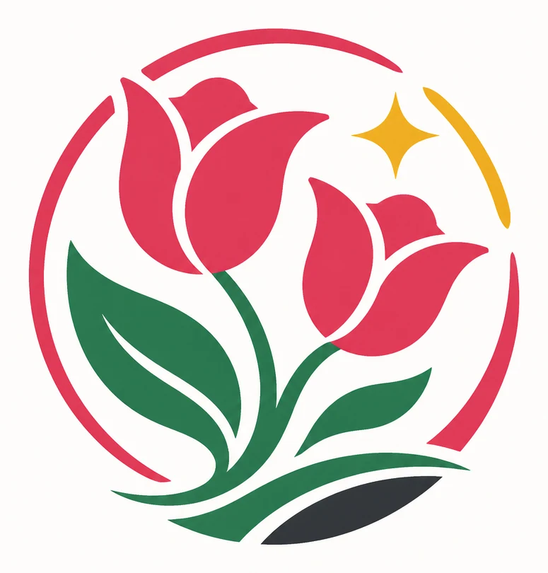 Double Jenya Flower Shop emblem