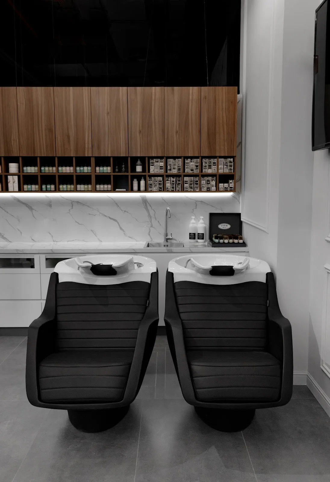 Hair wash basins