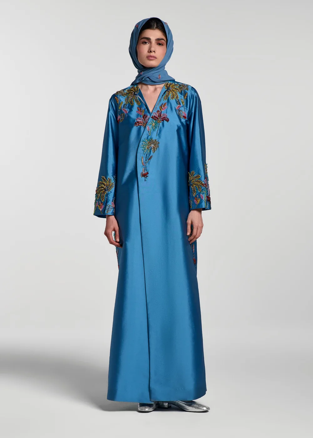Ayala Sapphire embroidery