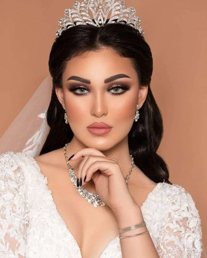 Bridal makeup and styling by BIJI Ladies Beauty Salon