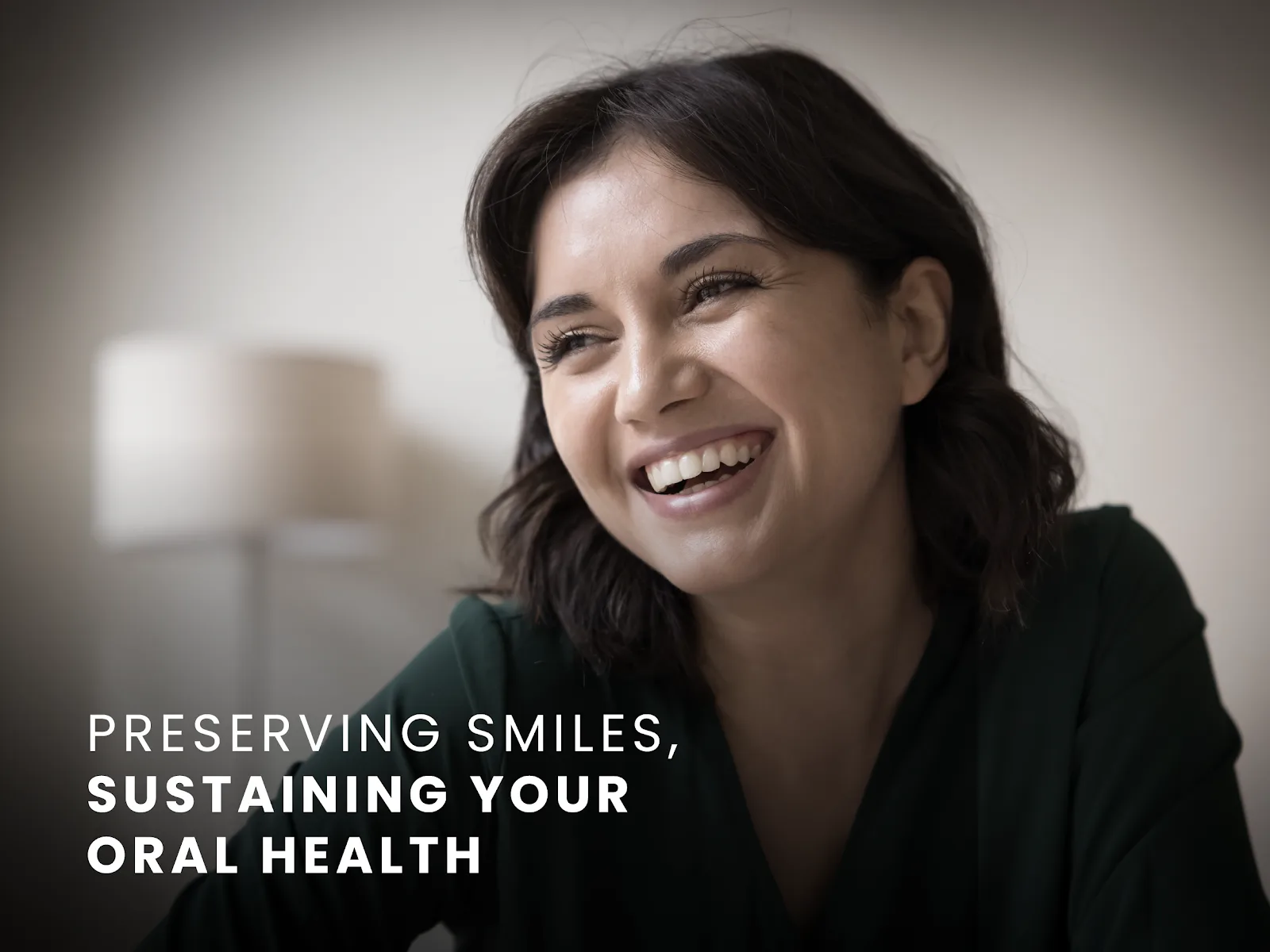 Patient smiling confidently after dental care