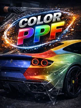 Colour paint protection film category