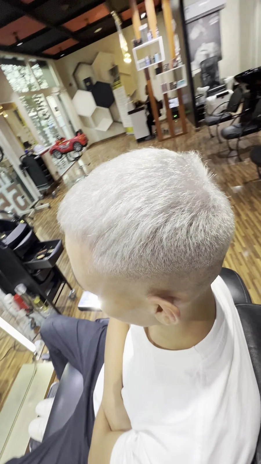 Fresh kids haircut result at ArtLine Gents Salon