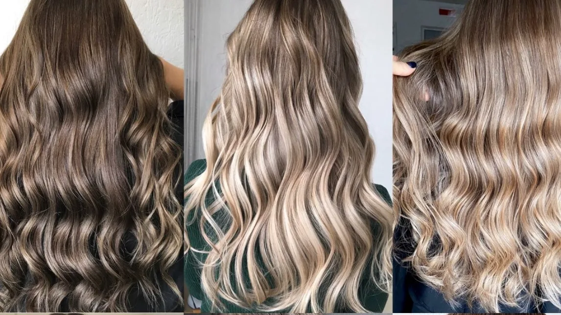 Hair colour and balayage
