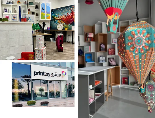 Inside the Printery showroom