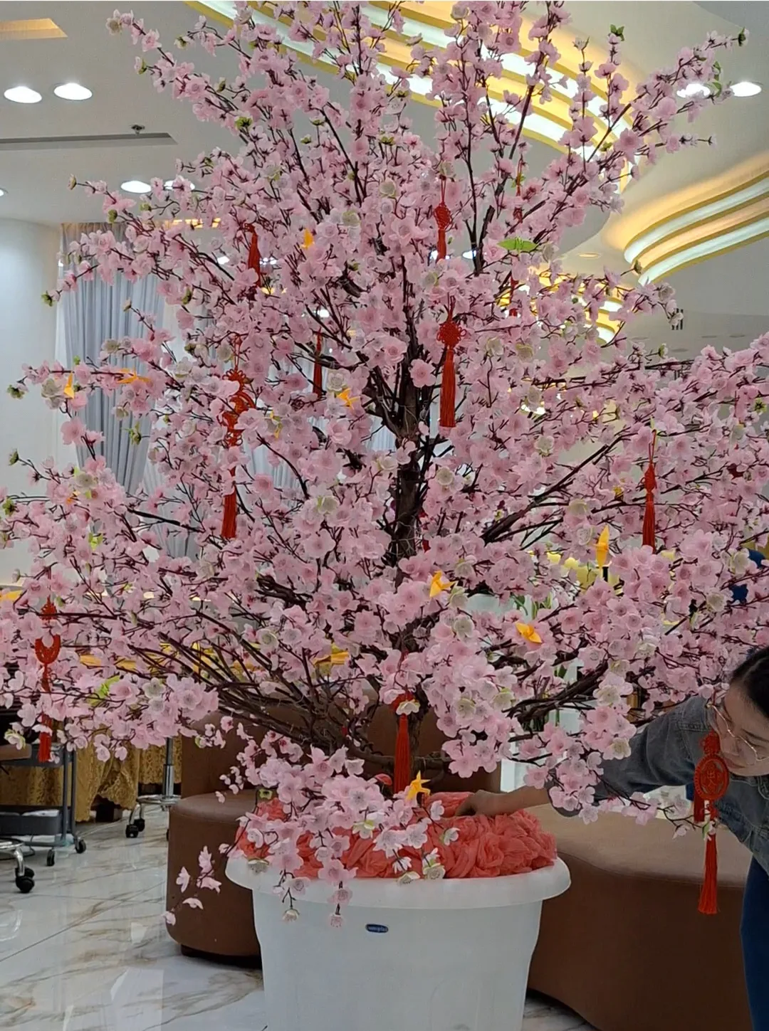 Cherry blossom decor