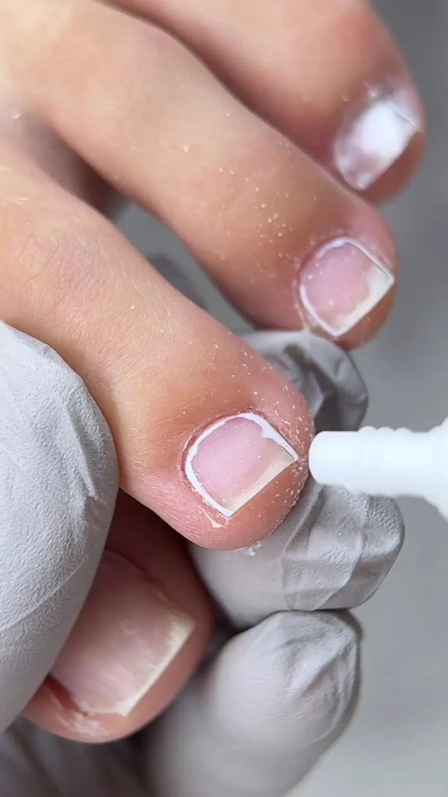 French pedicure