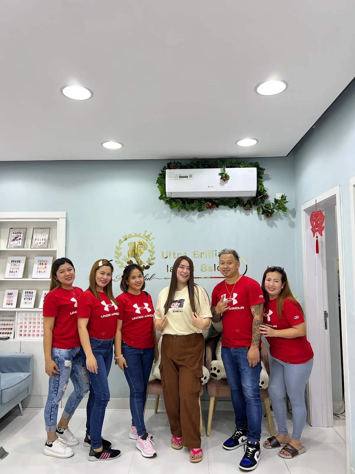 The salon team